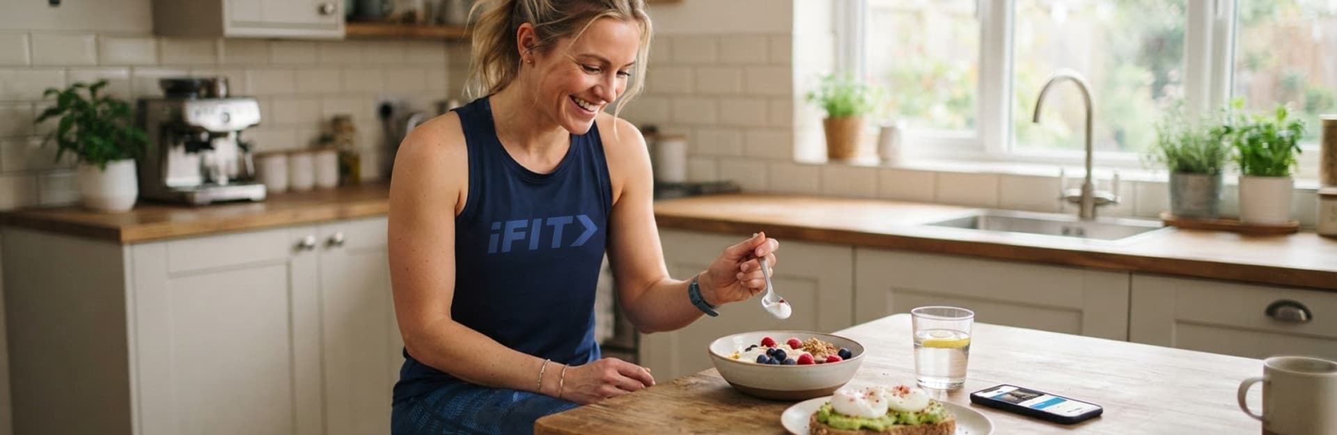 See how pairing a simple snack with the iFIT Personal Trainer App supports consistent protein intake and recovery